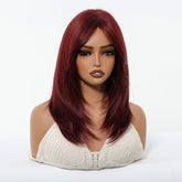 Deep Burgundy Red Layers Wig - MARKETPLACE - Milk & Honey Wigs