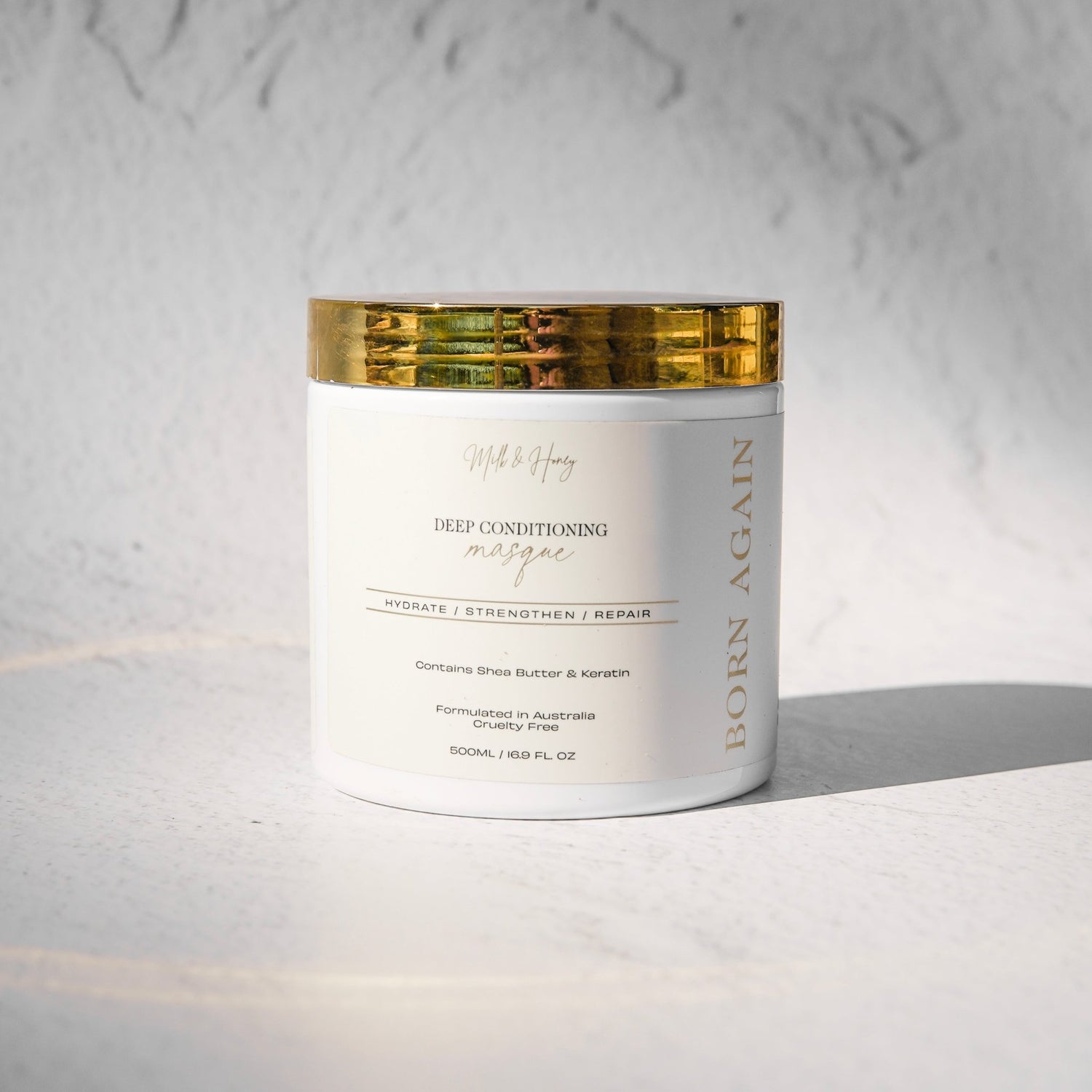 DEEP CONDITIONING MASQUE - Born Again Wig Haircare 500ML - Milk &amp; Honey Wigs