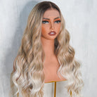 DELILAH Honey Ombre Blonde 13x6 30" Lace Front Wig - Milk & Honey Wigs