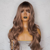 DEMI Brown Fringe Wig - Milk & Honey Wigs