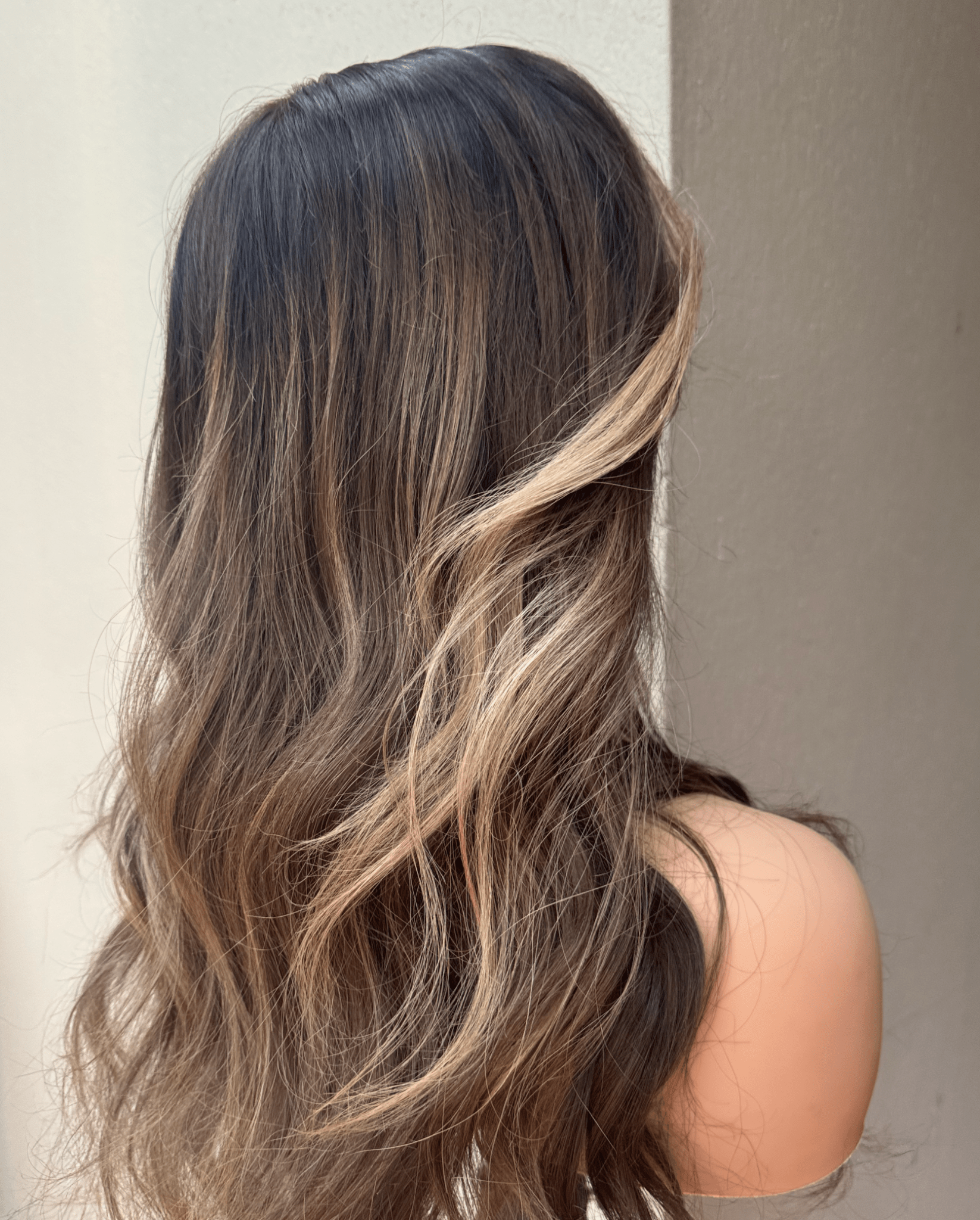 Dove Ombre Bronde Human Hair Lace Front Wig - Milk &amp; Honey Wigs