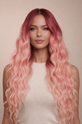 DREW - Ombre Pink - Lace Front Wig - Milk & Honey Wigs