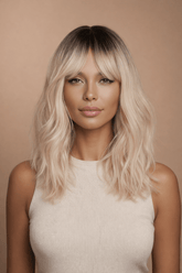 EDEN - Ombre Blonde - Fringe Wig - Milk & Honey Wigs