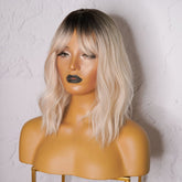 EDEN Ombre Blonde Fringe Wig - Milk & Honey Wigs
