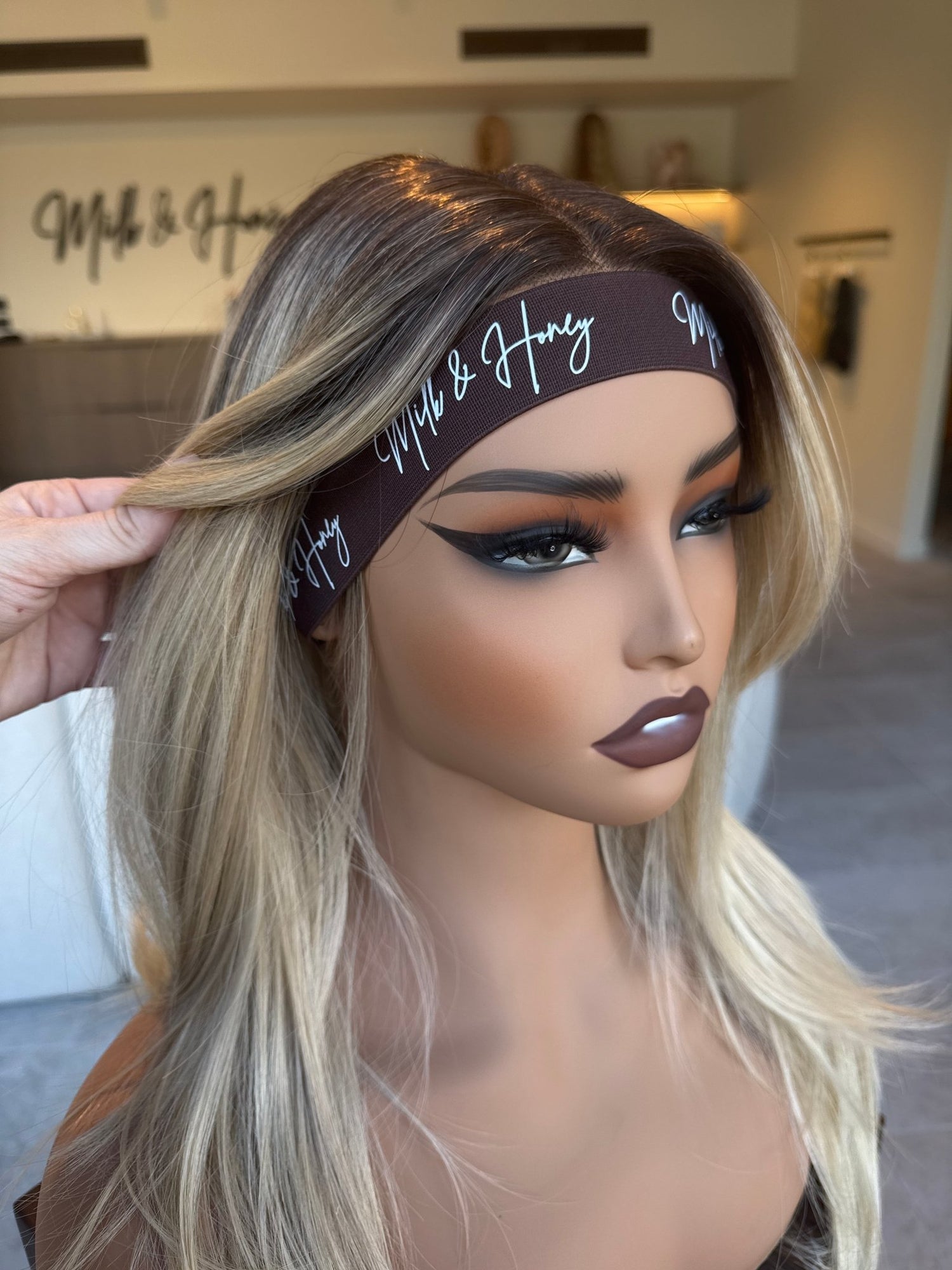 Edge Melting Band - CHOCOLATE - Milk &amp; Honey Wigs