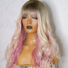 ELOWEN Mixed Pink 22" Fringe Wig - Milk & Honey Wigs