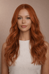 ERIKA - Ginger - Human Hair Wig | Ginger, 18 Inch, 13x6 Lace Front, Human Hair | Milk & Honey Wigs