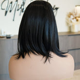 ESTER Black Bob Lace Front Wig - Milk & Honey Wigs