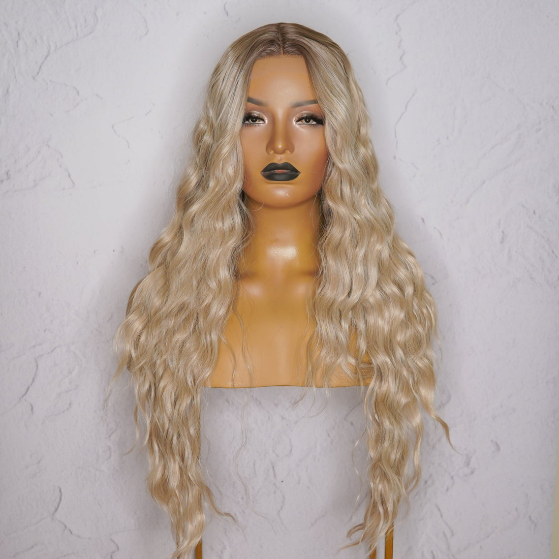 EVADNE Ombre Blonde Lace Front Wig - Milk &amp; Honey Wigs