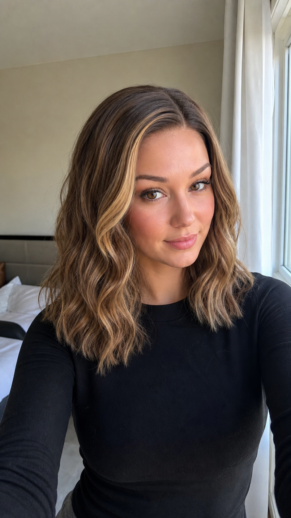 GEMIMA 14 INCH - Ombre Brown - Human Hair Wig