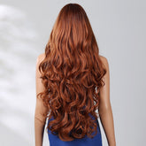 Extra Long Ginger Wavy Fringe Wig - MARKETPLACE - Milk & Honey Wigs