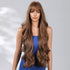 Extra Long Medium Brown Wavy Fringe Wig - MARKETPLACE - Milk & Honey Wigs