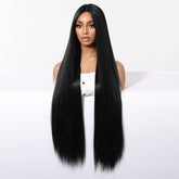 Extra Long Sleek Black Wig - MARKETPLACE - Milk & Honey Wigs