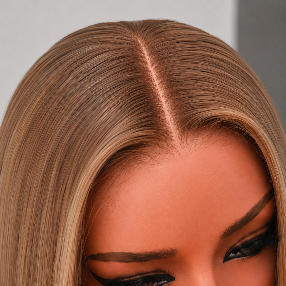 MILAN 14 INCH - Dark Blonde Ombre - Human Hair Wig