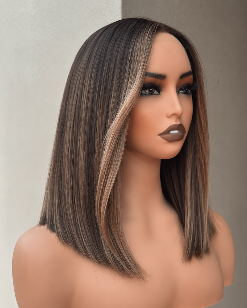 DOVE 14 INCH BOB - Ombre Bronde - Human Hair Wig