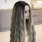 FAYE Mocha 36" Lace Front Wig - Milk & Honey Wigs