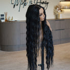 FAYE Natural Black 36" Lace Front Wig - Milk & Honey Wigs