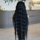 FAYE Natural Black 36" Lace Front Wig - Milk & Honey Wigs