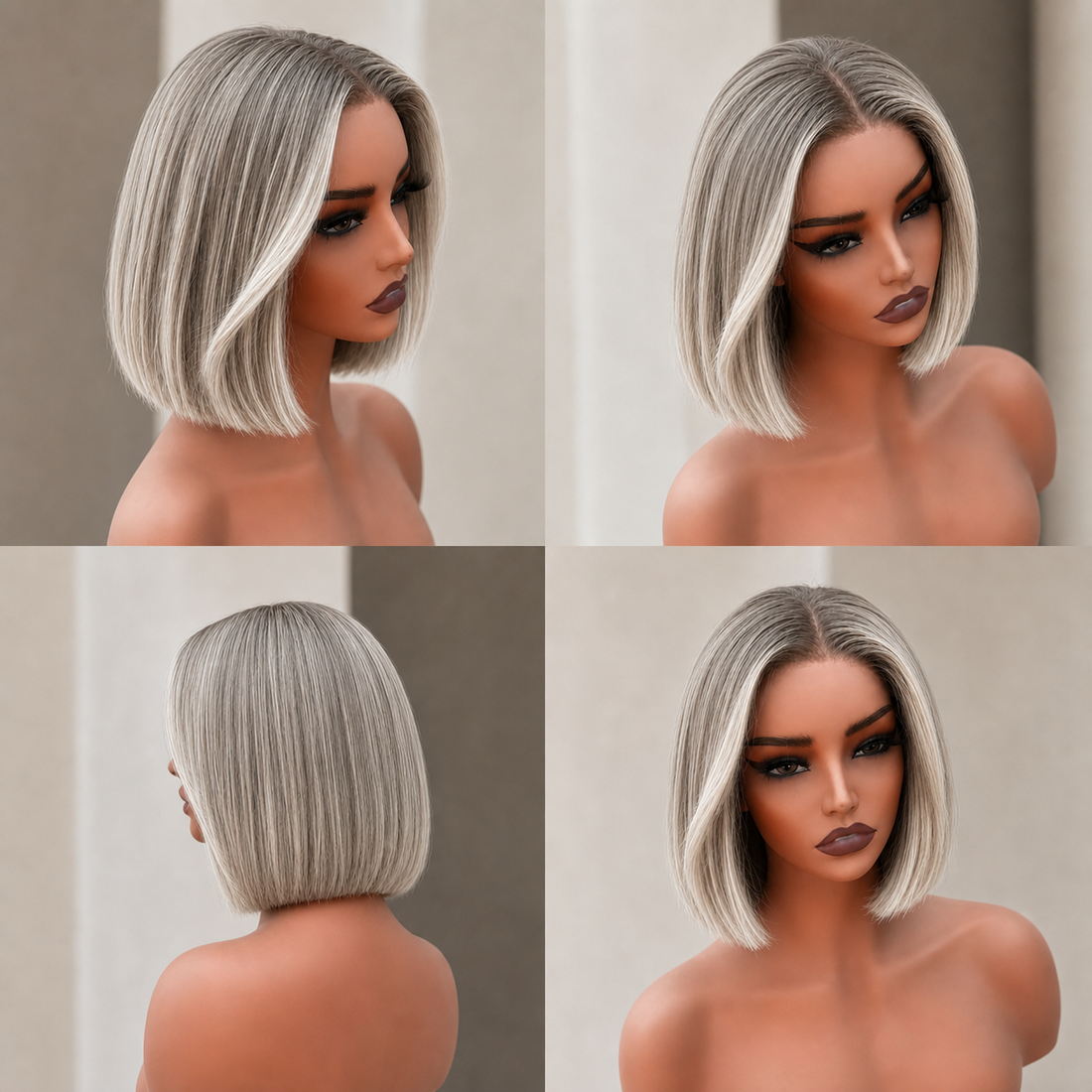 FIFI 10 INCH BOB - Blonde - Human Hair Wig