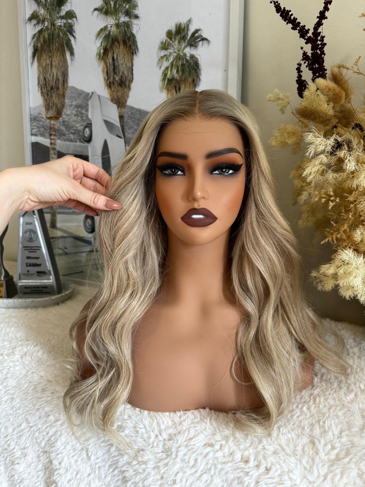 FIFI - Blonde - Human Hair Wig | Blonde, 14 Inch, 13x6 Lace Front, Human Hair | Milk &amp; Honey Wigs
