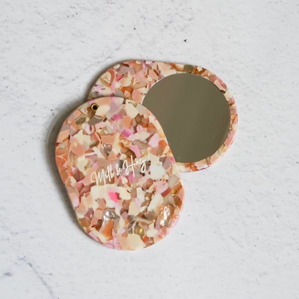 FLIP MIRROR - Pink Opal