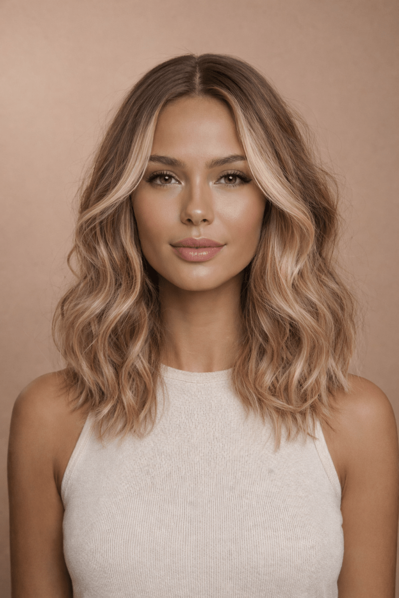 GEMMA - Ombre Blonde - Lace Front Wig - Milk &amp; Honey Wigs