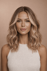 GEMMA - Ombre Blonde - Lace Front Wig - Milk & Honey Wigs