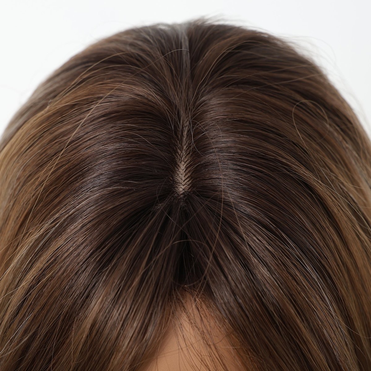 Golden Brown Layered Wig - MARKETPLACE - Milk &amp; Honey Wigs