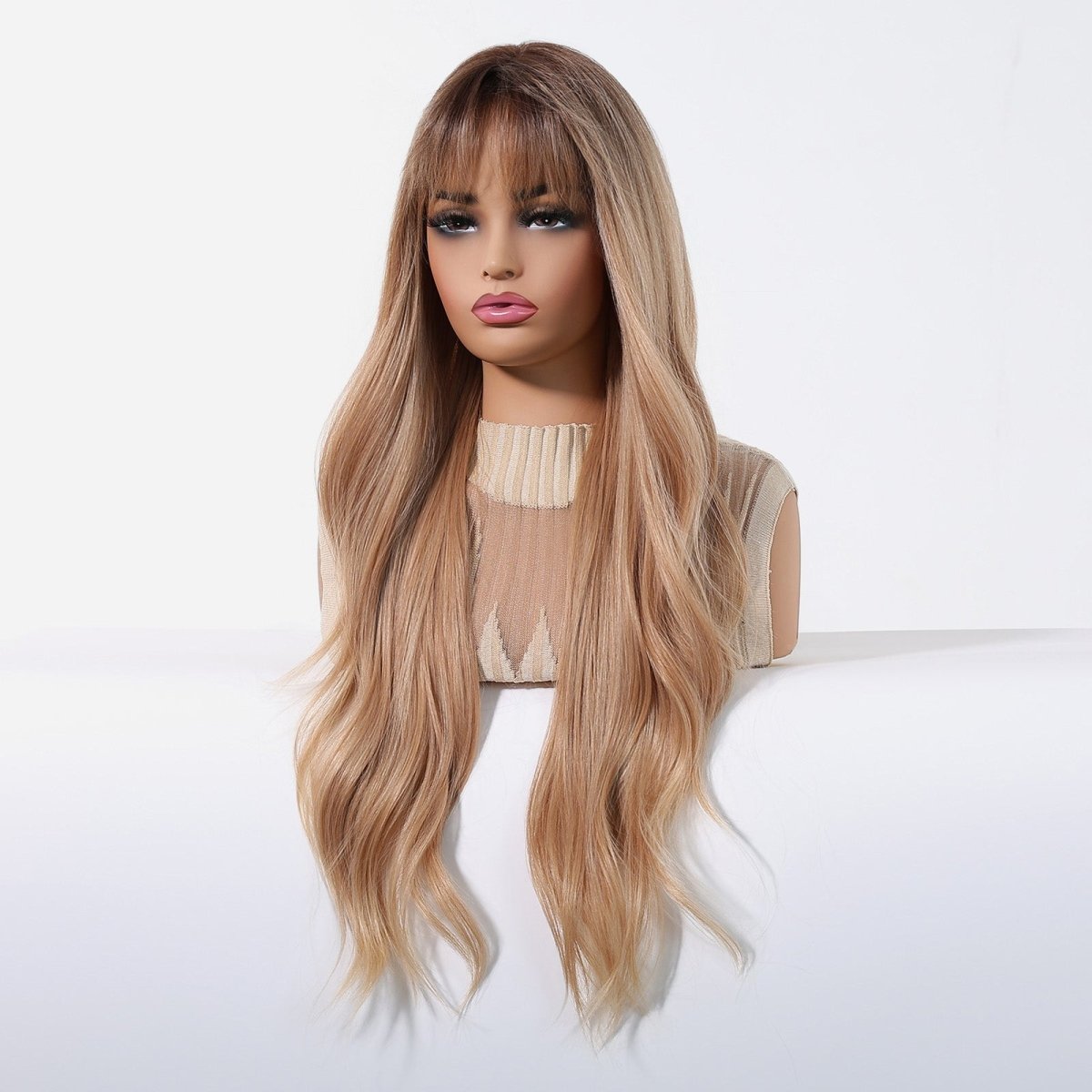 Golden Brown Wig - MARKETPLACE - Milk &amp; Honey Wigs