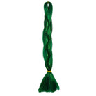 GREEN GLITTER BRAID HAIR 24" - Milk & Honey Wigs