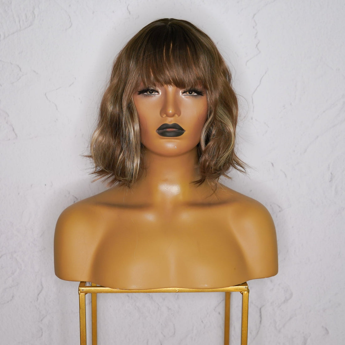 HARLOW Highlight Bob Fringe Wig - Milk &amp; Honey Wigs