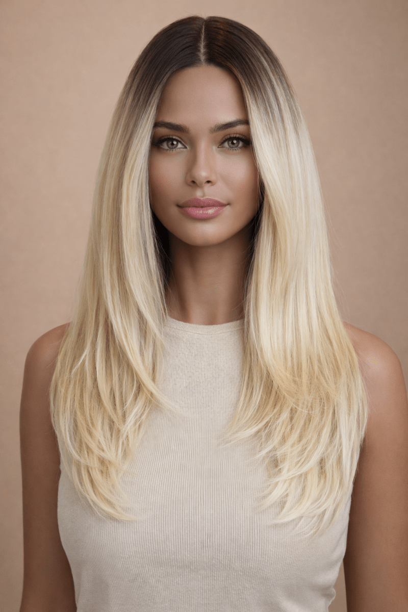 HAVEN - Ombre Blonde - Lace Front Wig - Milk &amp; Honey Wigs