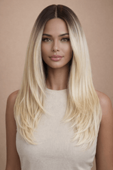 HAVEN - Ombre Blonde - Lace Front Wig - Milk & Honey Wigs