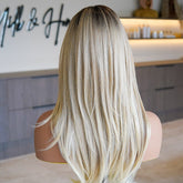 HAVEN Silk Mono Top Lace Front Wig - Milk & Honey Wigs