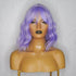 HAYLEY Purple Bob Fringe Wig - Milk & Honey Wigs