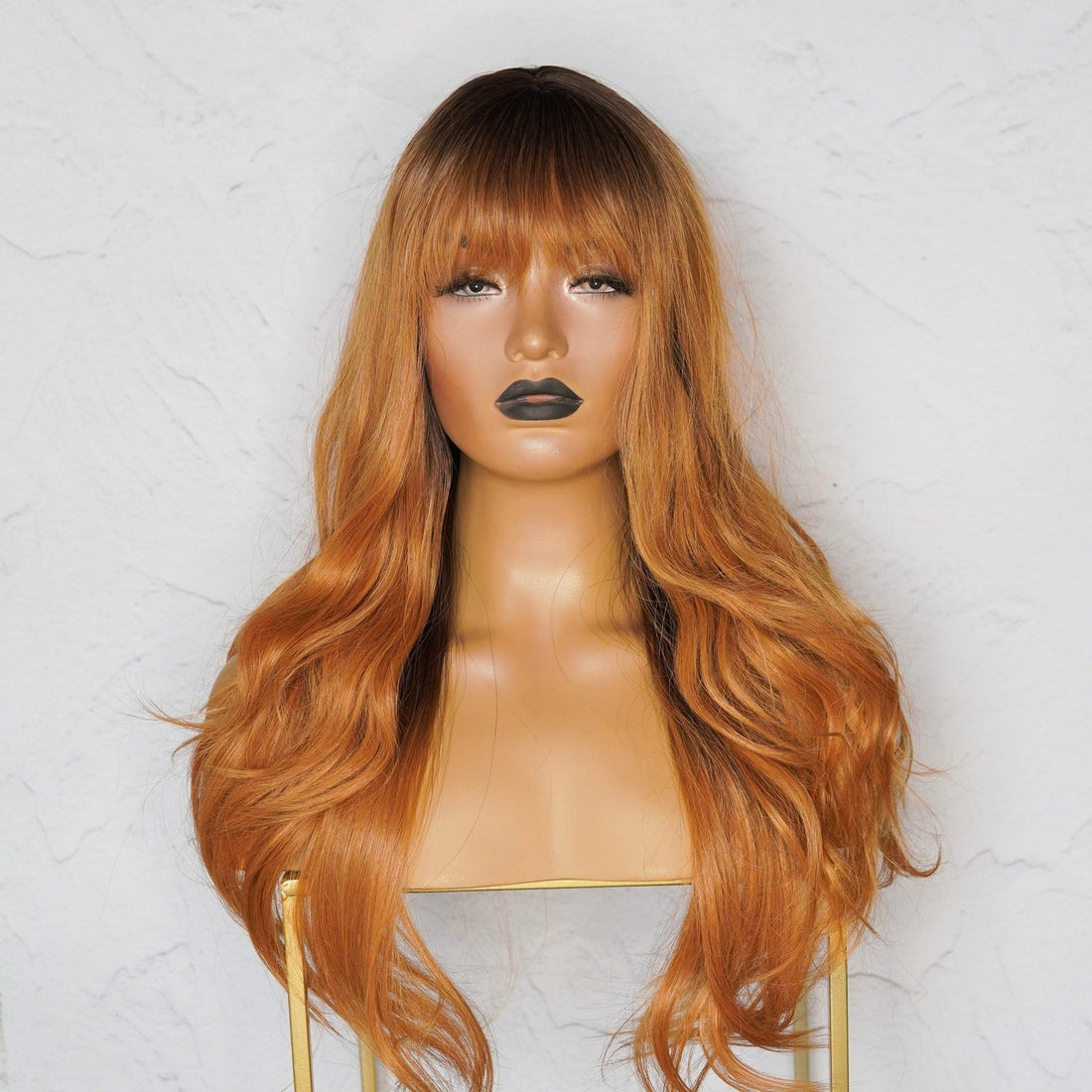 HAZEL Ombre Fringe Wig - Milk &amp; Honey Wigs