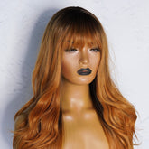 HAZEL Ombre Fringe Wig - Milk & Honey Wigs