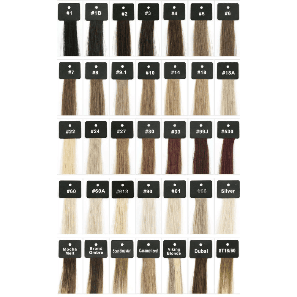 Heaven Sent luxury cuticle intact seamless clip-in human hair extensions | Milk &amp; Honey Wigs