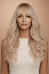 HEIDI - Blonde Ombre - Fringe Wig - Milk & Honey Wigs