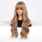 Honey blonde with Bangs Wig - MARKETPLACE - Milk & Honey Wigs