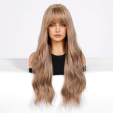 Honey blonde with Bangs Wig - MARKETPLACE - Milk & Honey Wigs