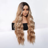 Honey Blonde with Dark Roots Wig - MARKETPLACE - Milk & Honey Wigs