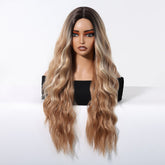 Honey Blonde with Dark Roots Wig - MARKETPLACE - Milk & Honey Wigs