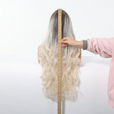 Ice Blonde with Dark Roots Wig - MARKETPLACE - Milk & Honey Wigs