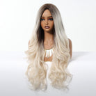 Ice Blonde with Dark Roots Wig - MARKETPLACE - Milk & Honey Wigs
