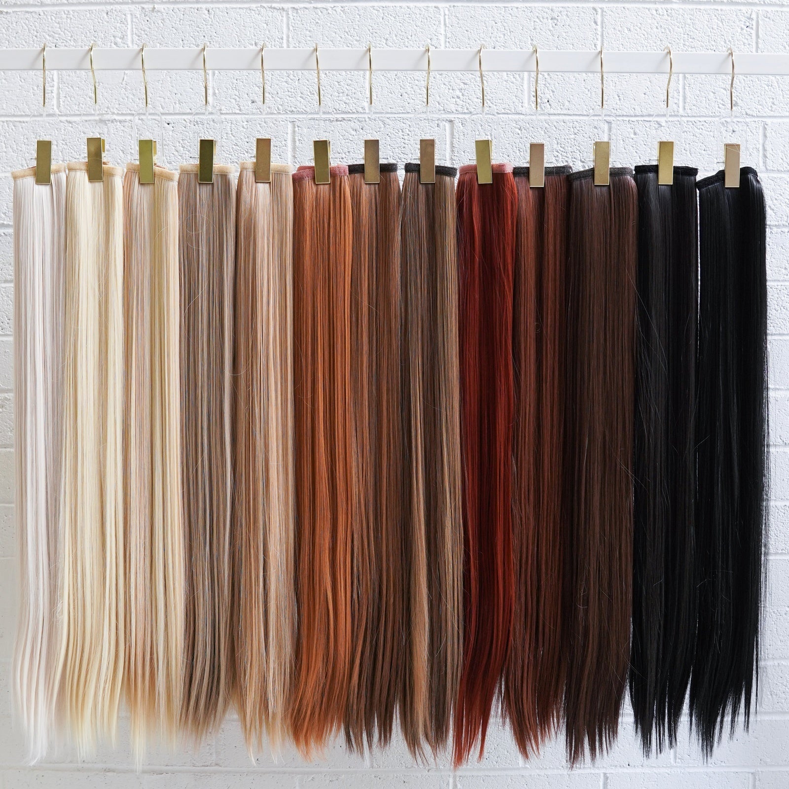 ICON synthetic straight ponytail, 32 inch | Milk &amp; Honey Wigs