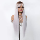 Icy Platinum Straight Wig - MARKETPLACE - Milk & Honey Wigs