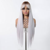 Icy Platinum Straight Wig - MARKETPLACE - Milk & Honey Wigs