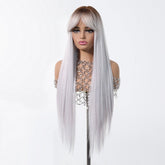 Icy Platinum Straight Wig - MARKETPLACE - Milk & Honey Wigs