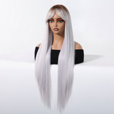 Icy Platinum Straight Wig - MARKETPLACE - Milk & Honey Wigs
